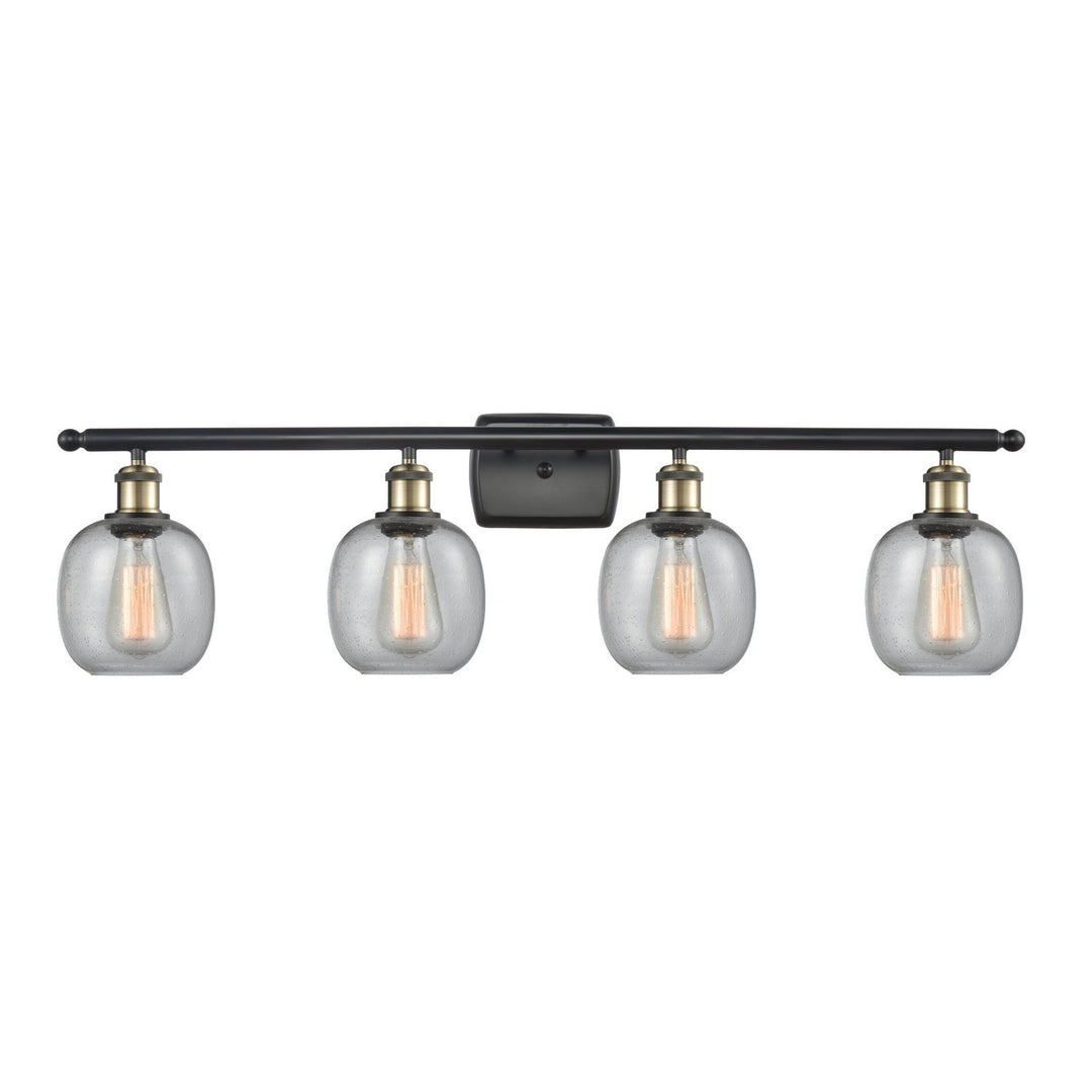 Innovations Ballston 516-4W-BAB-G104 Bath Vanity Light 36 in. wide - Black Antique Brass