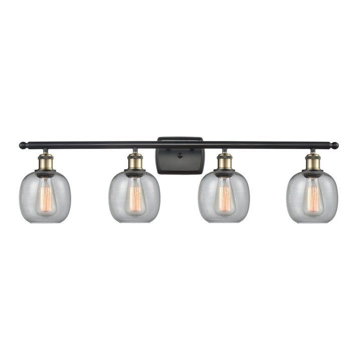 Innovations Ballston 516-4W-BAB-G104-LED Bath Vanity Light 36 in. wide - Black Antique Brass