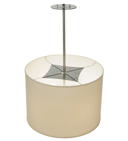 Meyda Tiffany Cilindro 113850 Pendant Light - Brushed Nickel