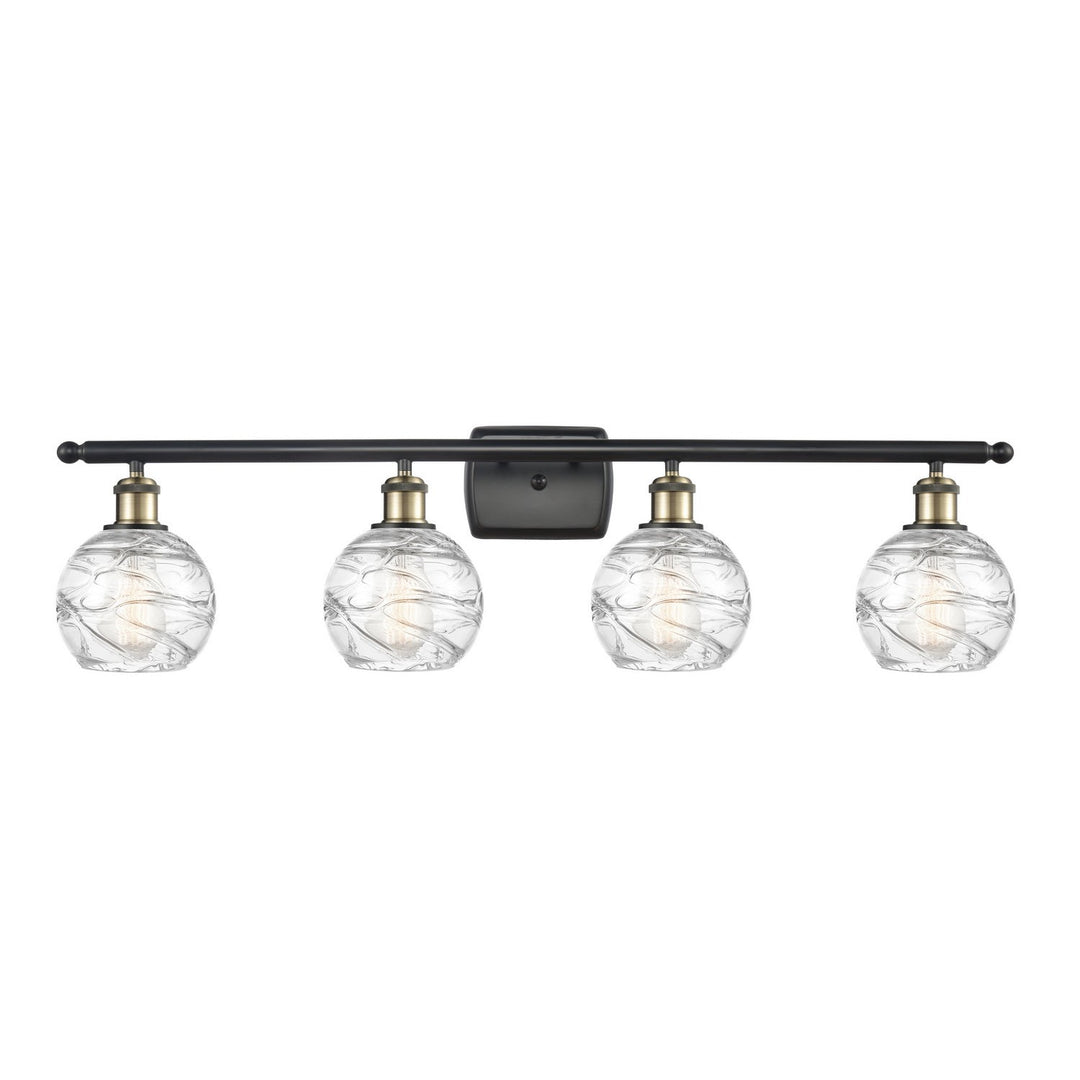 Innovations Ballston 516-4W-BAB-G1213-6 Bath Vanity Light 36 in. wide - Black Antique Brass