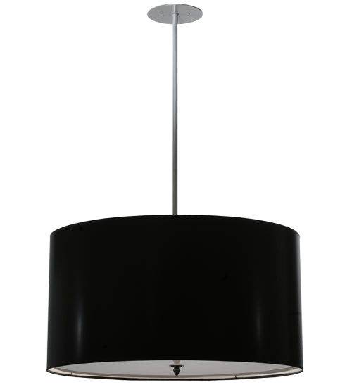 Meyda Tiffany Cilindro 113851 Pendant Light - Brushed Nickel