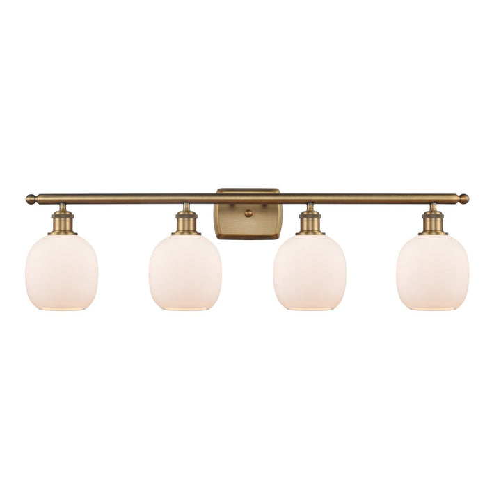 Innovations Ballston 516-4W-BB-G101-LED Bath Vanity Light 36 in. wide - Brushed Brass