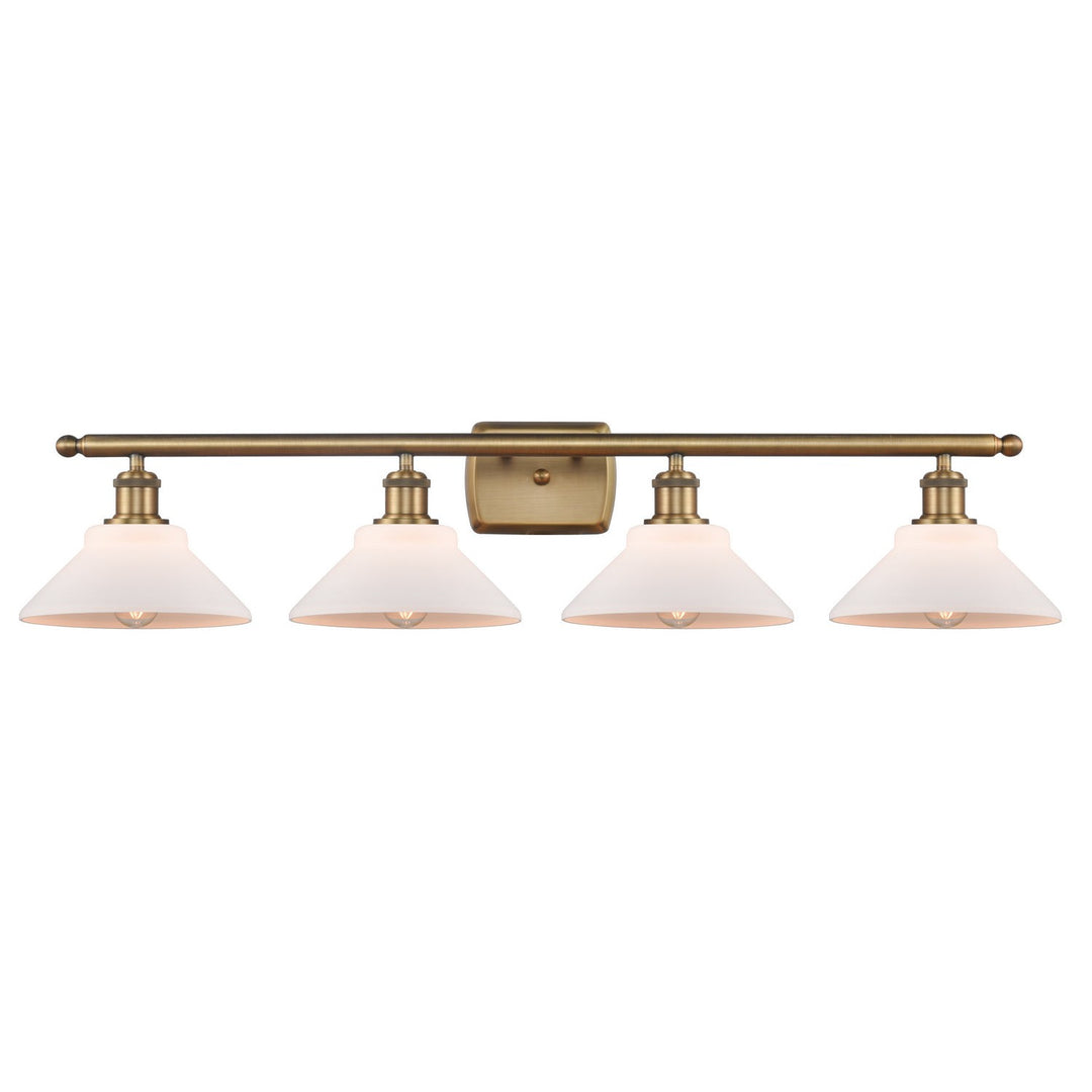 Innovations Ballston 516-4W-BB-G131-LED Bath Vanity Light 36 in. wide - Brushed Brass