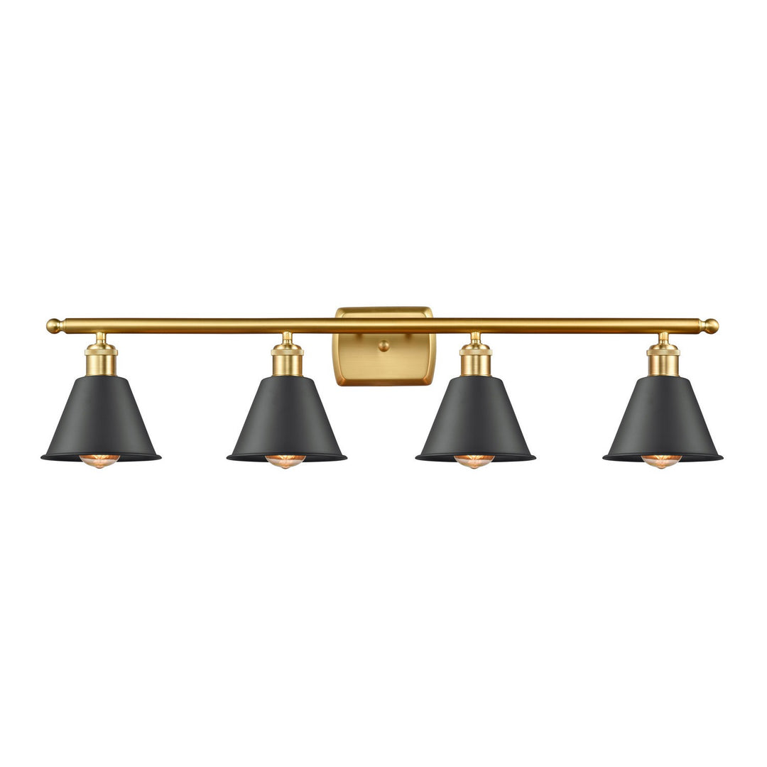 Innovations Ballston 516-4W-SG-M8 Bath Vanity Light 36 in. wide - Satin Gold