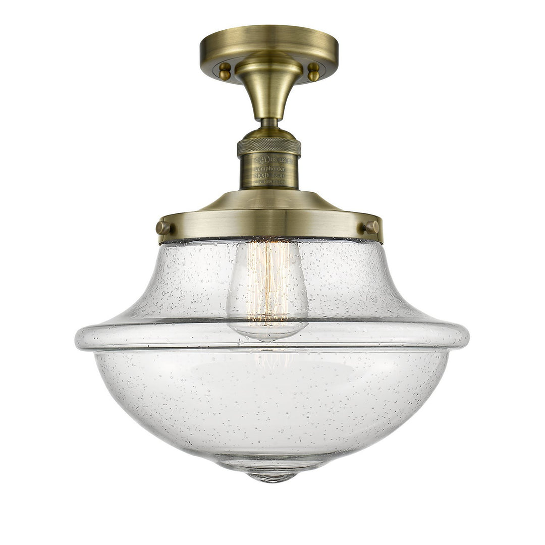 Innovations Franklin Restoration 517-1CH-AB-G544 Ceiling Light - Antique Brass