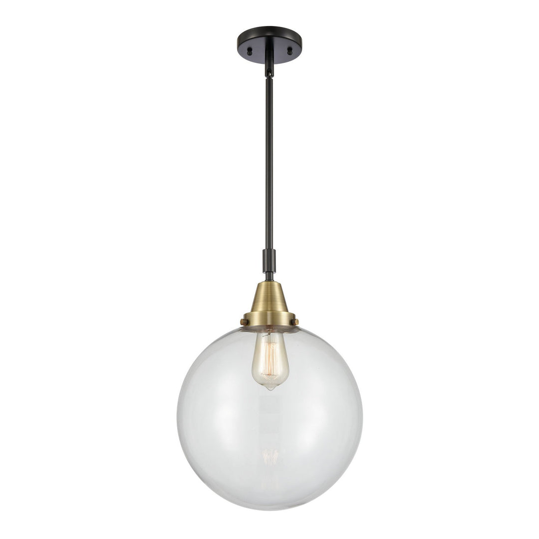 Innovations Caden 447-1S-BAB-G202-12-LED Pendant Light - Black Antique Brass