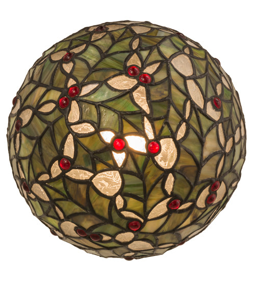 Meyda Tiffany Holly Ball 113902 Pendant Light - Mahogany Bronze