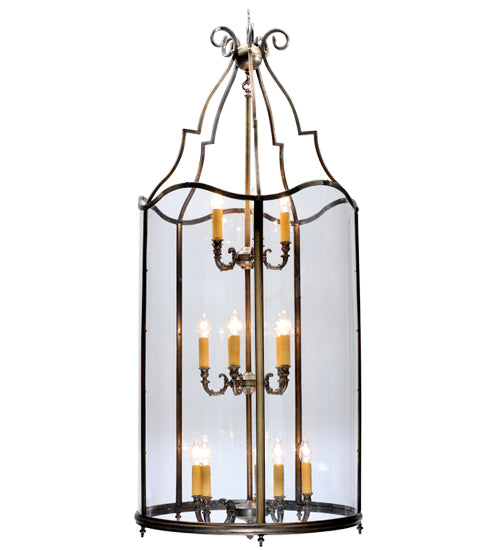 Meyda Tiffany Lighting 113907 Sanctuary 15 Light Pendant Decor Bronze / Dark