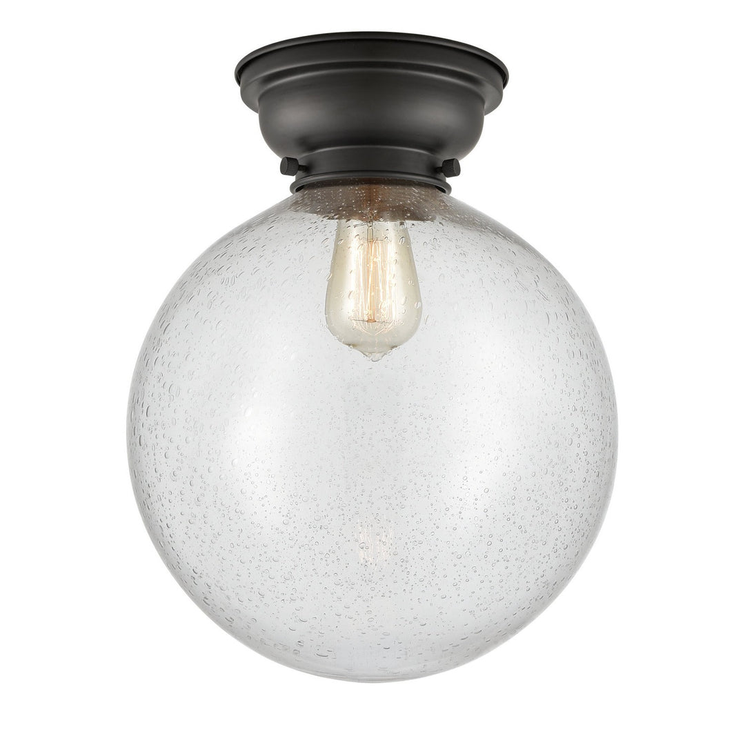 Innovations Aditi 623-1F-BK-G204-12-LED Ceiling Light - Matte Black