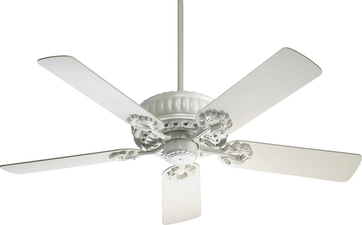 Quorum Empress 35525-8 Ceiling Fan 52 in. - Studio White