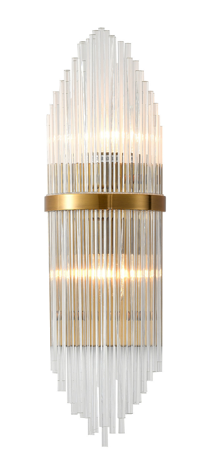 Bethel International MU25 Wall Sconce Light - Antique Brass