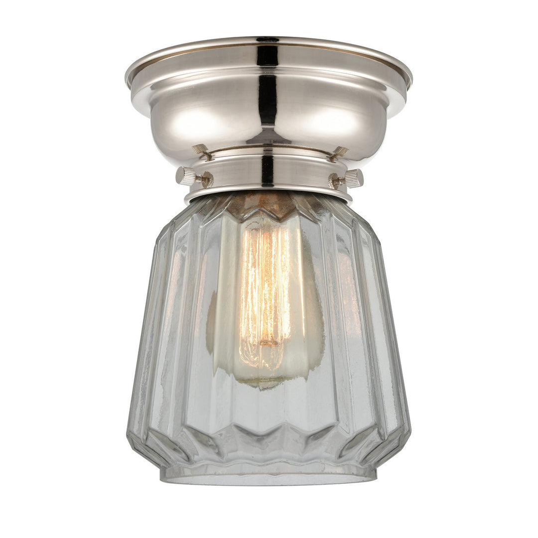 Innovations Aditi 623-1F-PN-G142-LED Ceiling Light - Polished Nickel