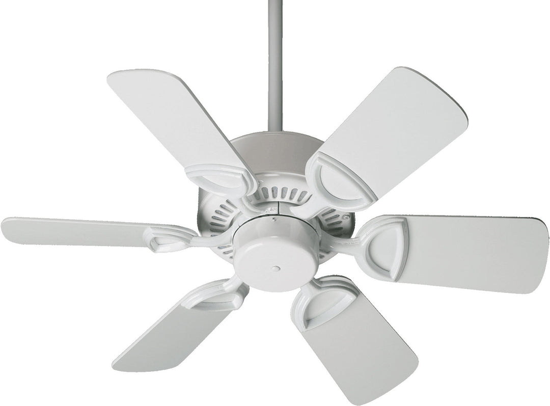 Quorum Estate 43306-6 Ceiling Fan 30 in. - White