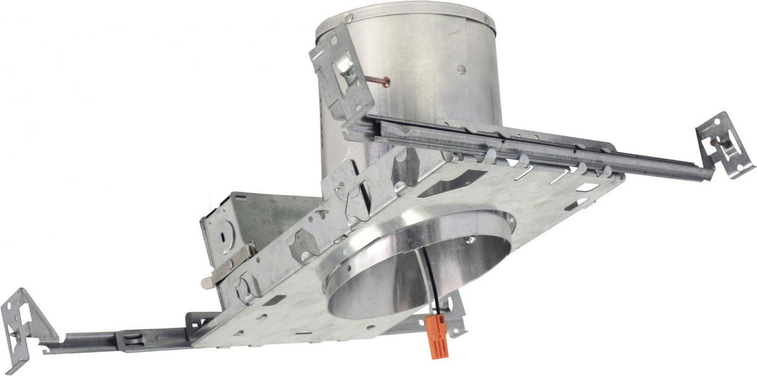 Elco Lighting EL470ICA  Led Ic Airtight Sloped Ceiling Single Wall New Construction Housing Recessed Light Pewter, Nickel, Silver