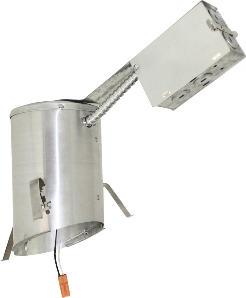Elco Lighting EL470RICA  Led Ic Airtight Sloped Ceiling Remodel Housing Recessed Light Pewter, Nickel, Silver