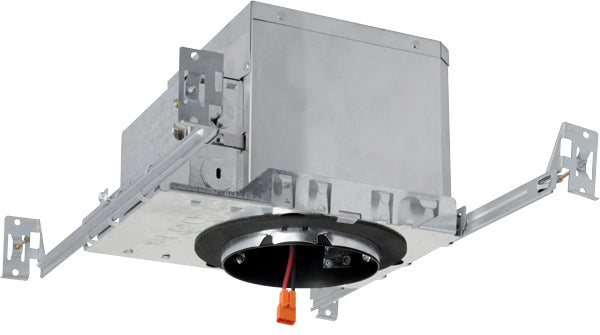 Elco Lighting EL485ICA  Max. Adjustability New Construction Ic Airtight Housing Recessed Light Pewter, Nickel, Silver