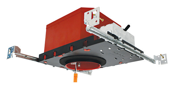 Elco Lighting EL492FICAS  Led Shallow Fire Rated Ica New Construction Housing Recessed Light Black