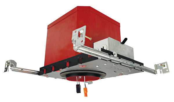 Elco Lighting EL49FICDXA  New Construction 2-Hour Fire Rated Housing Recessed Light Bronze / Dark