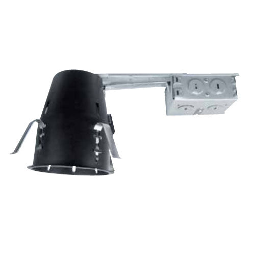 Elco Lighting EL49LDRICA  Gu10 Led Remodel Housing Recessed Light Black