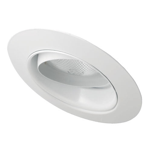 Elco Lighting EL519WW  Regressed Eyeball With Reflector Trim Recessed Light White