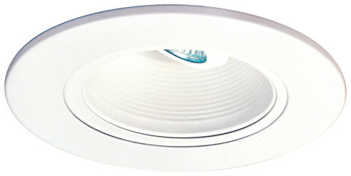Elco Lighting EL5493W  Adjustable Baffle Trim Recessed Light White
