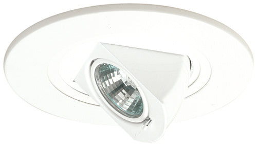 Elco Lighting EL5497W  Drop Adjustable Trim Recessed Light White