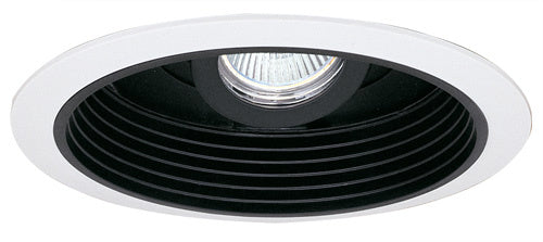 Elco Lighting EL588B  Adjustable Spot Trim Recessed Light Black