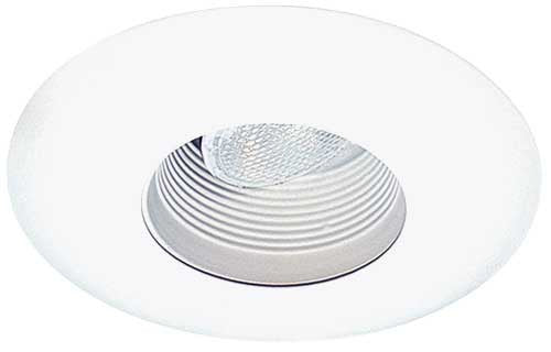 Elco Lighting EL593W  Baffle Trim Recessed Light White