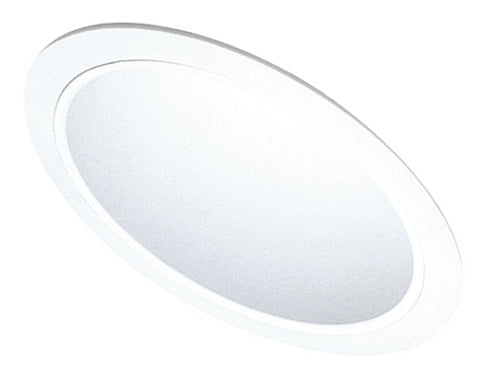 Elco Lighting EL616W  Sloped Reflector Trim Recessed Light White
