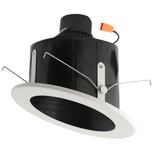 Elco Lighting EL71230B  14W Slope Clng Led Insert W/Ideal Cnntr Recessed Light Black