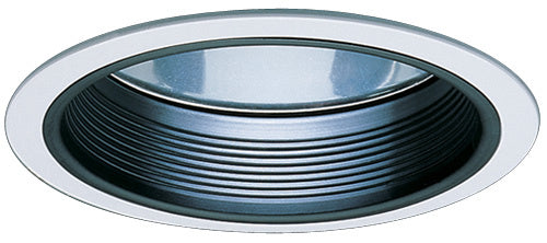 Elco Lighting EL733B  Reflector With Baffle Trim Recessed Light Black