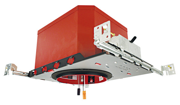 Elco Lighting EL75FICDXAS  Led Shallow Fire Rated Ica New Construction Housing Recessed Light Bronze / Dark