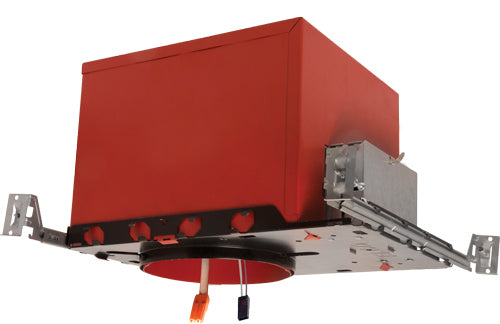 Elco Lighting EL76FICA  New Construction 2-Hour Fire Rated Ic Airtight Housing Recessed Light Bronze / Dark