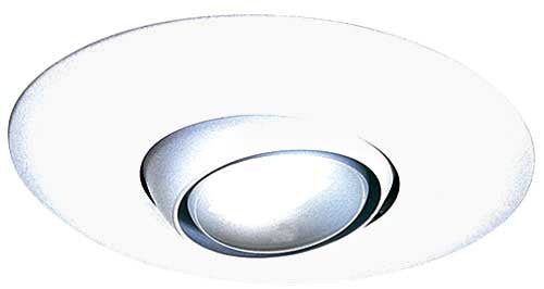 Elco Lighting EL77W  Eyeball Trim Recessed Light White