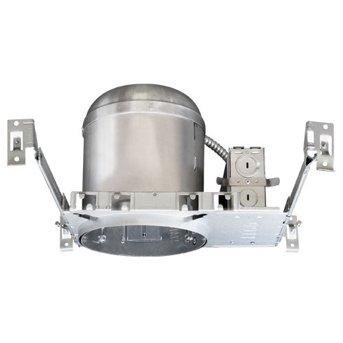 Elco Lighting EL7ICA-G24  Airtight Ic Housing With Base Socket Recessed Light Pewter, Nickel, Silver