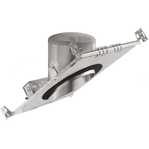 Elco Lighting EL901HT  Super Sloped Ceiling Base Non-Ic New Construction Housing Recessed Light Pewter, Nickel, Silver