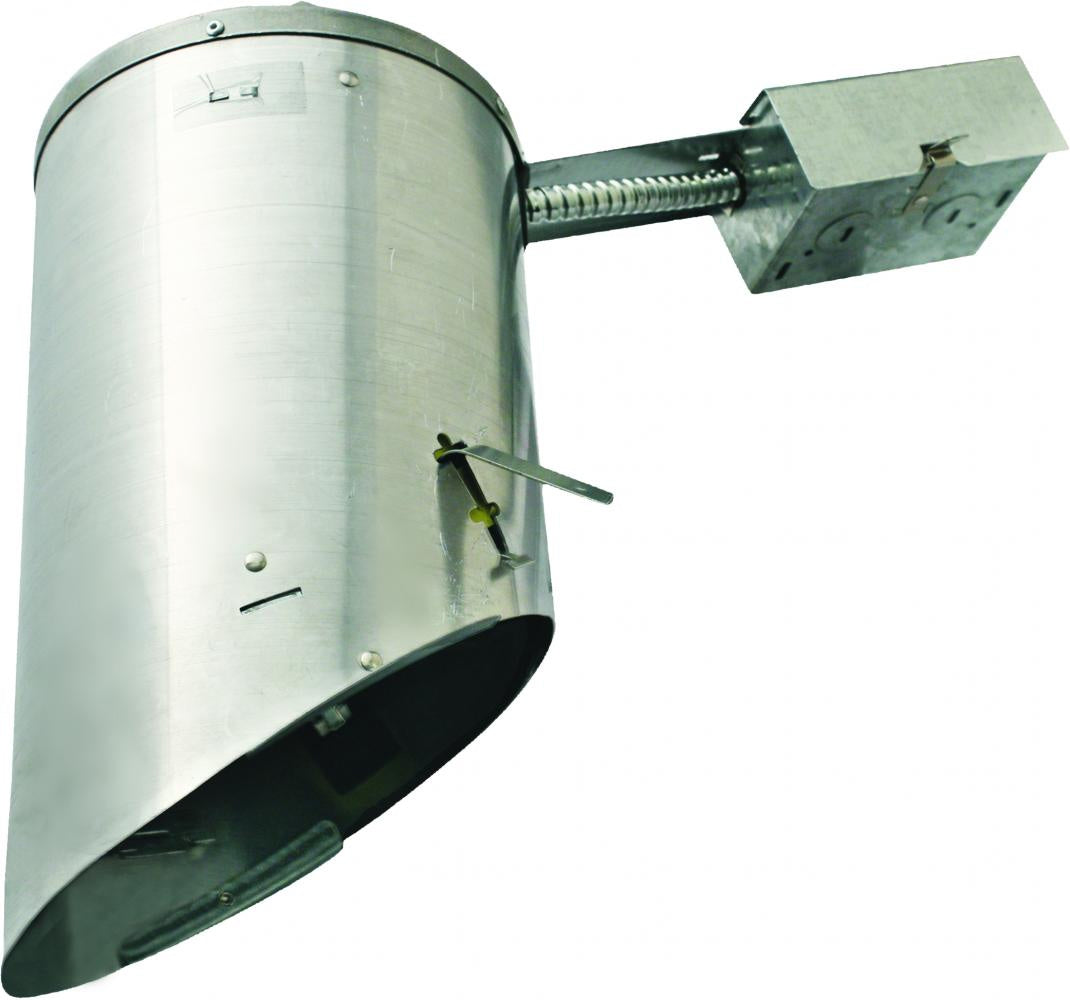 Elco Lighting EL901RICA  Super Sloped Ceiling Base Ic Airtight Remodel Housing Recessed Light Pewter, Nickel, Silver