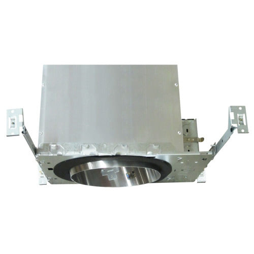 Elco Lighting EL936ICA  Sloped Ceiling Base Ic Airtight Double Wall New Construction Housing Recessed Light Pewter, Nickel, Silver