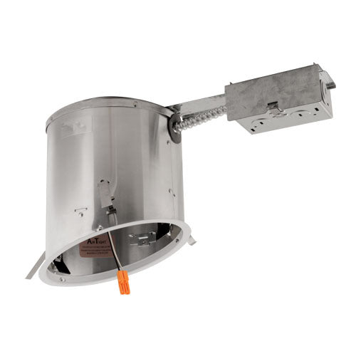 Elco Lighting EL970RICA  Led Ic Airtight Sloped Ceiling Remodel Housing Recessed Light Pewter, Nickel, Silver
