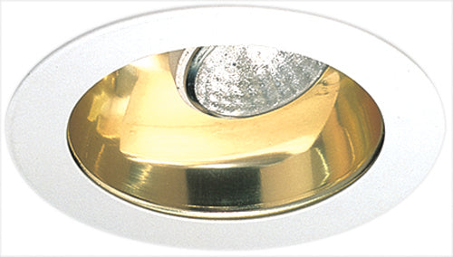 Elco Lighting EL977G  Reflector With Adjustable Socket Holder Bracket Recessed Light Gold, Champ, Gld Leaf