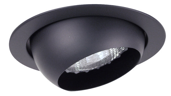Elco Lighting EL998B  Eyeball Trim Recessed Light Black