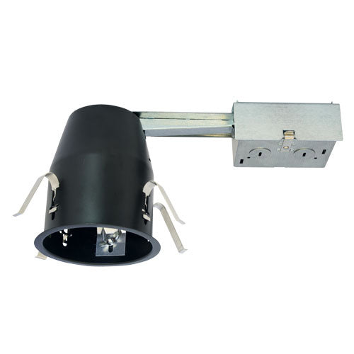 Elco Lighting EL99RA  Remodel Housing With Adjustable Lampholder Recessed Light Pewter, Nickel, Silver
