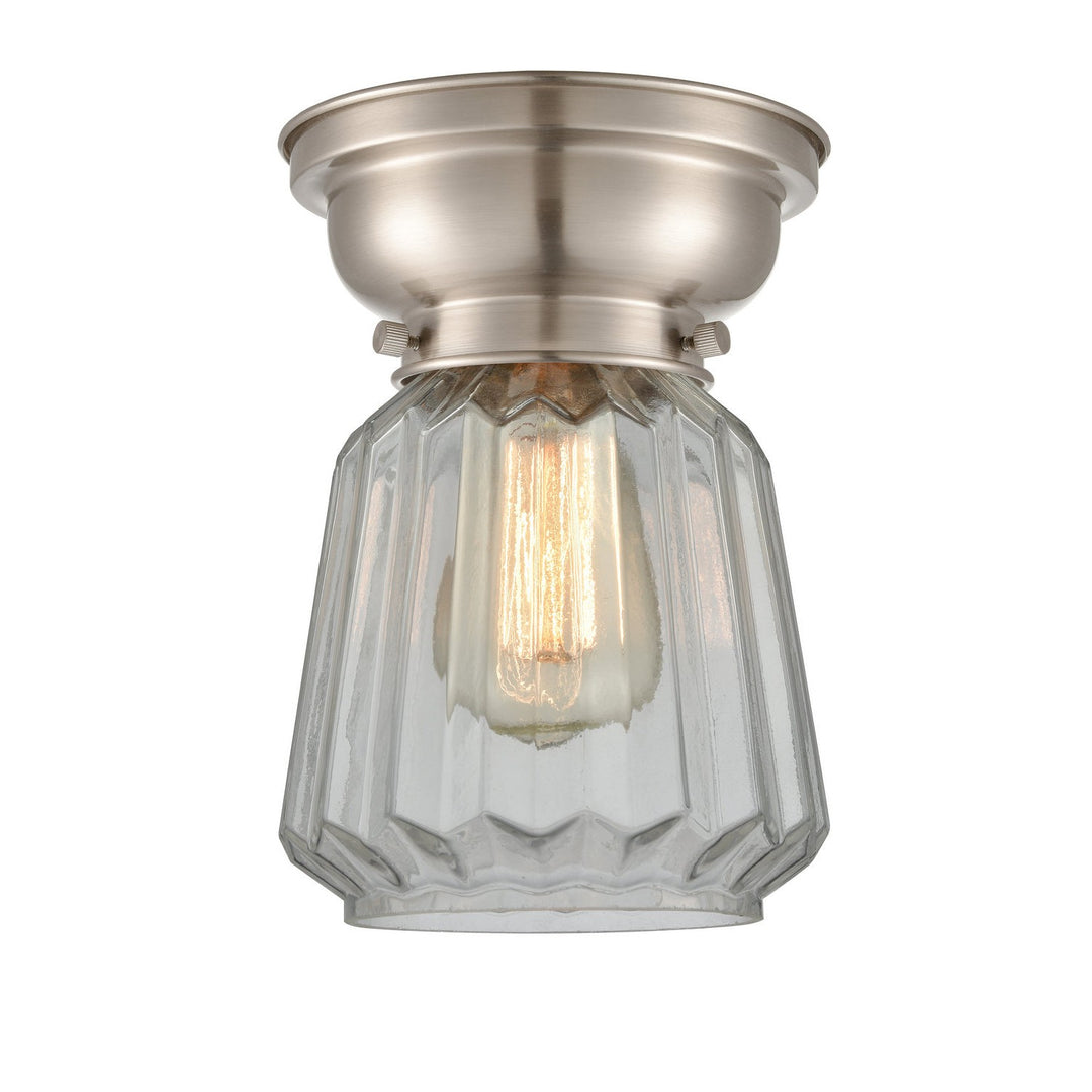 Innovations Aditi 623-1F-SN-G142-LED Ceiling Light - Brushed Satin Nickel