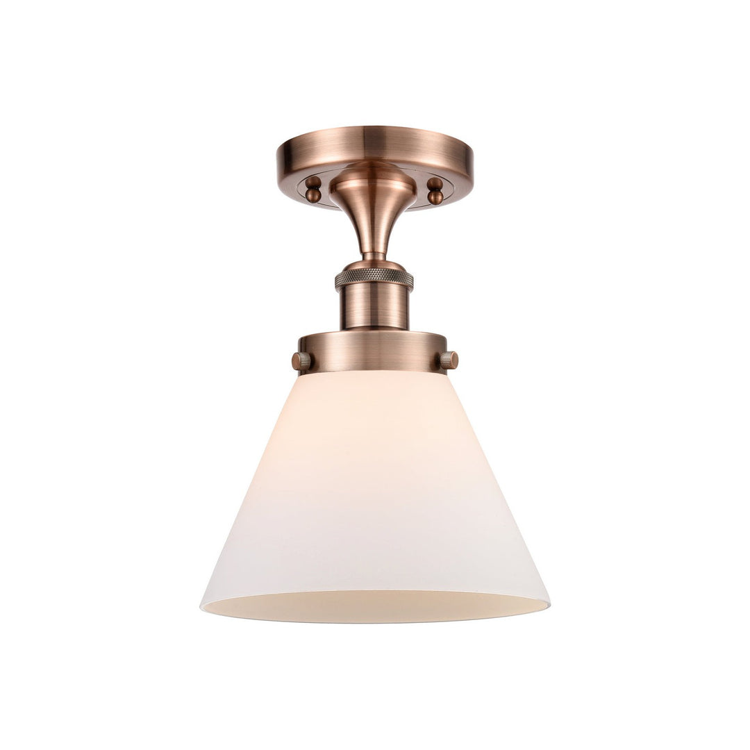 Innovations Ballston Urban 916-1C-AC-G41-LED Ceiling Light - Antique Copper