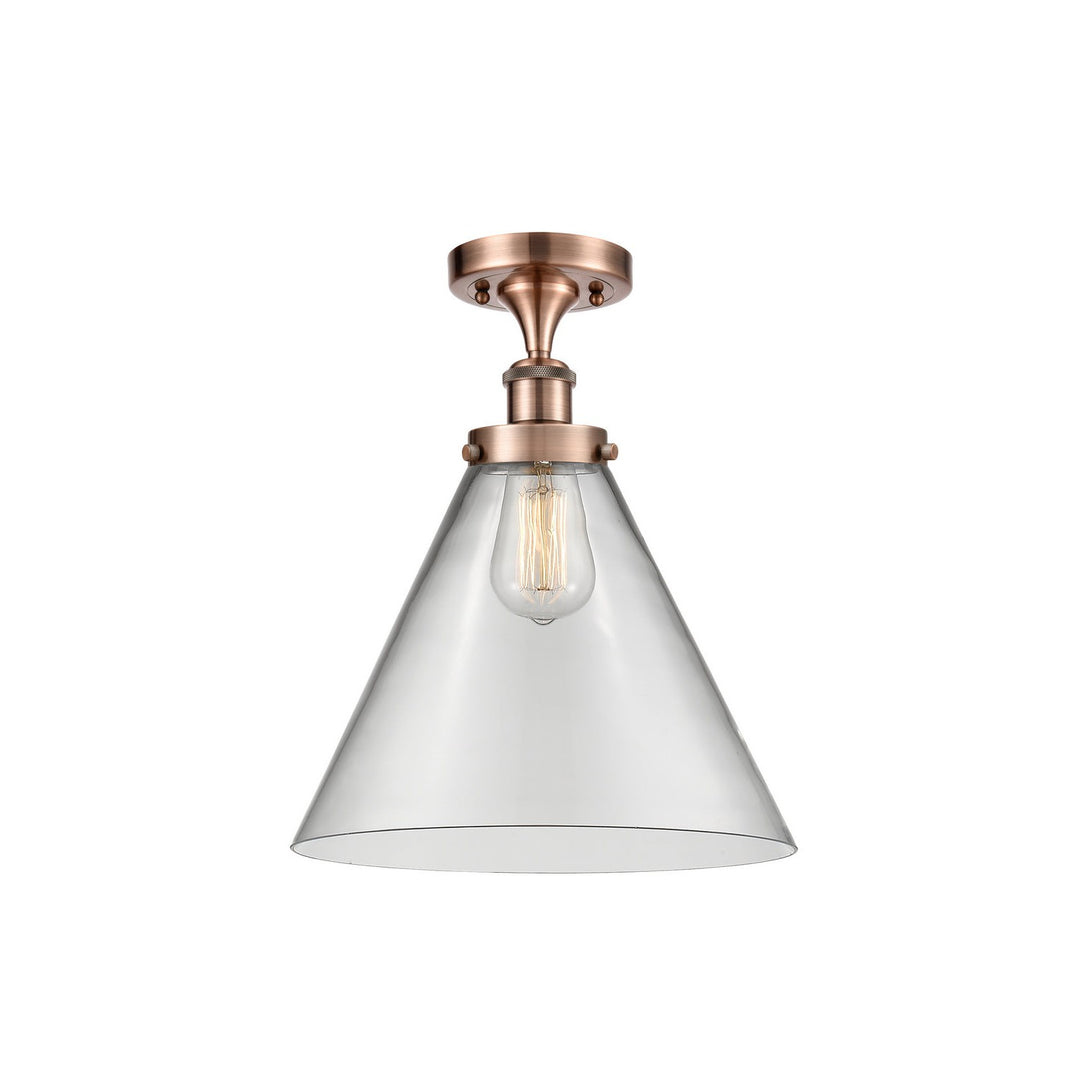 Innovations Ballston Urban 916-1C-AC-G42-L Ceiling Light - Antique Copper