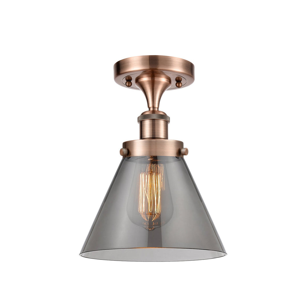 Innovations Ballston Urban 916-1C-AC-G43 Ceiling Light - Antique Copper