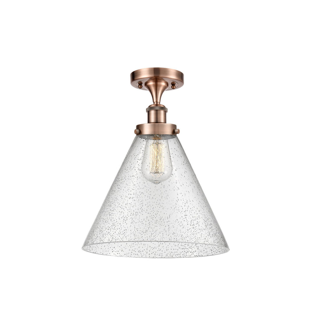 Innovations Ballston Urban 916-1C-AC-G44-L Ceiling Light - Antique Copper