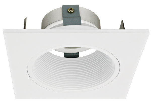 Elco Lighting ELK3393W  Adjustable Baffle Recessed Light White
