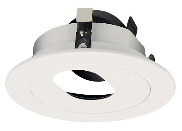 Elco Lighting ELK4120W  Rotatable Slot Aperture Trim Recessed Light White