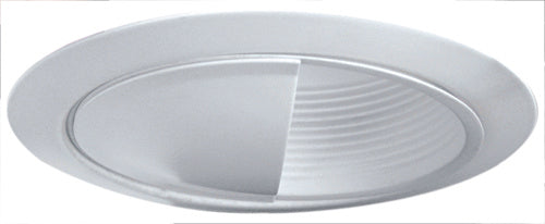 Elco Lighting ELM5045W  Wall Wash Baffle With Socket Bracket Trim Recessed Light White